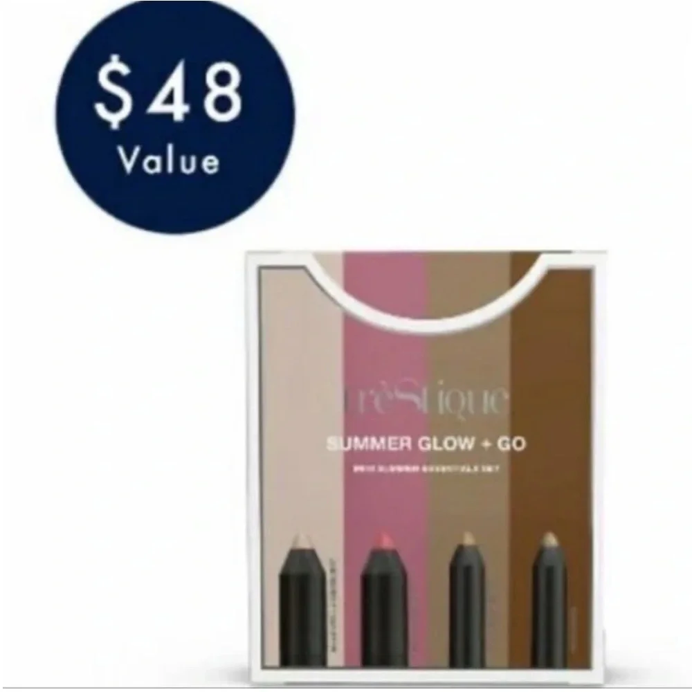 treStiQue Highlight Blush Shadow Brow Mini Essentials Set